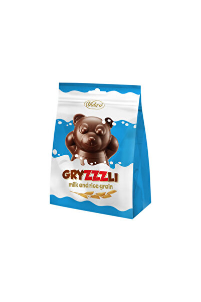Vobro Praline Gryzzzli cu ciocolata cu lapte 190g, umplutura cu crema de lapt...