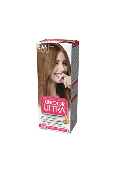 Loncolor Ultra Vopsea Permanenta pentru Par Loncolor Ultra, nuanta 8.44 caramel