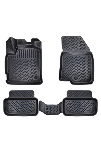 Umbrella Set de covorașe auto din cauciuc tip tavă pentru Dacia Sandero III 2...