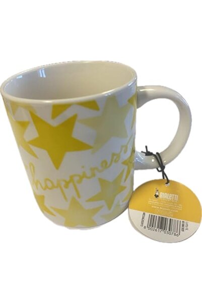 Yıldızan Msa Shop - Patterned Coffee Cup (Yellow) 931845