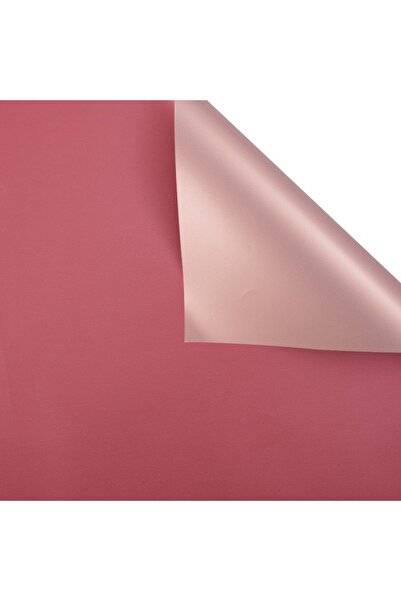 OEM Celofan Bicolor Plastic Roșu Sidefat 58x58 cm