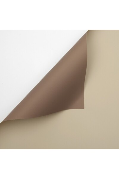 OEM Cellophane Bicolor Plastic Beige 58x58 cm