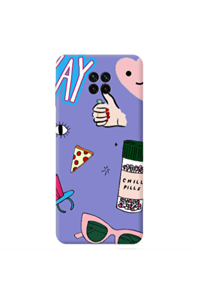 Other Xiaomi Redmi Note 9 Pro Chill Purple Colored Silicone TPU Θήκη