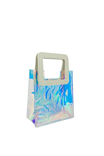 OEM Cutie Cadou Iridescentă Piele Ecologică Multicolor 20×17×8 cm