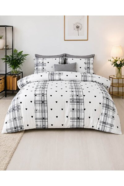 Newsevinç Ev Tekstili Single Patterned Duvet Cover Sets 160X240 cm