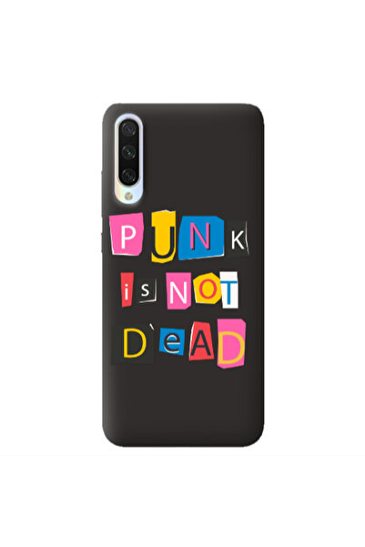 Other Xiaomi Mi 9 Lite Punk is not Dead Black Colored Silicone TPU Θήκη