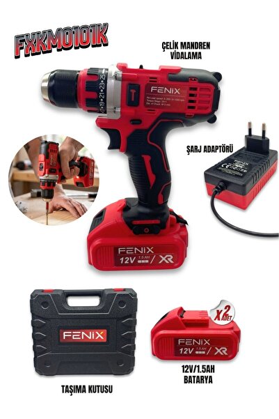 Fenix KIRMIZI 10 MM ÇELİK MANDREN