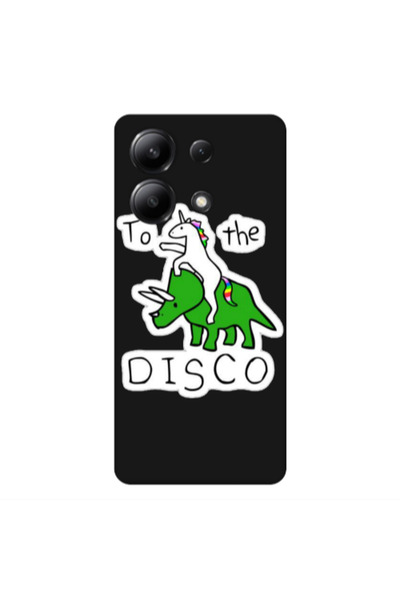 Other Xiaomi Redmi Note 13 4G To the disco Black Colored Silicone TPU Θήκη