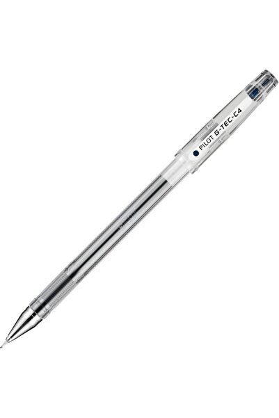 Pilot G-Tec C4 Gel Rollerball Pen, 0.4 mm Tip, 0.2 mm Line Width, Black, Blue, Red, Green and Violet, Pack of 5