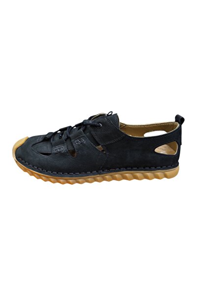 Luis Figo 4487 Black Nubuck Outdoor Shoes