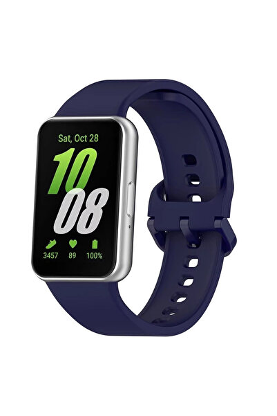 Samsung uryport Fit 3 KR419 Ware Silikon Kordon - Lacivert