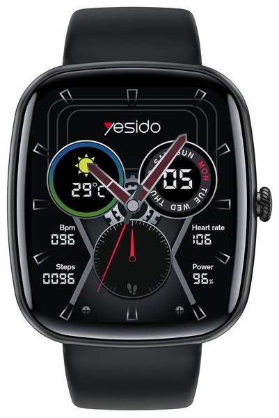 BST Yesido Io22 1.83 Inç Ip67 Su Geçirmez Akıllı Saat Hediyesi
