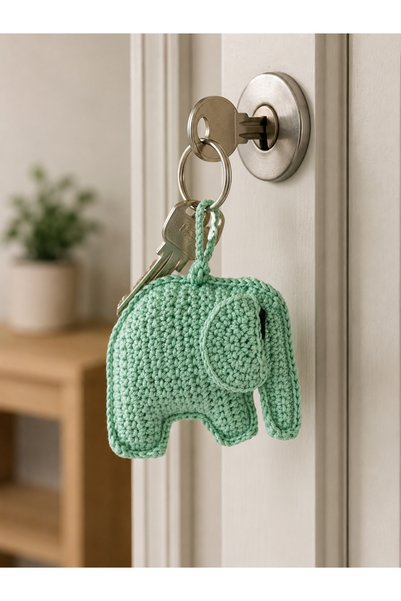 FLY LIFE Hand-Knitted Amigurumi Keychain / Bag Charm