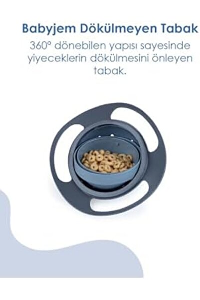 Yıldızan متجر إم إس إيه، طبق غير قابل للانسكاب، رمادي 931845
