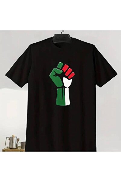 12 Teknoloji 100% pure cotton, men's T-shirt with Middle Eastern kickboxing t...