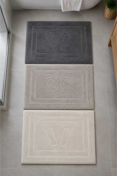 Mela Home Set de 3 prosoape pentru picioare - Covoraș pentru picioare 50*70 c...