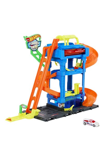 HOT WHEELS Spălătorie auto Tunel Twist (HTN80)
