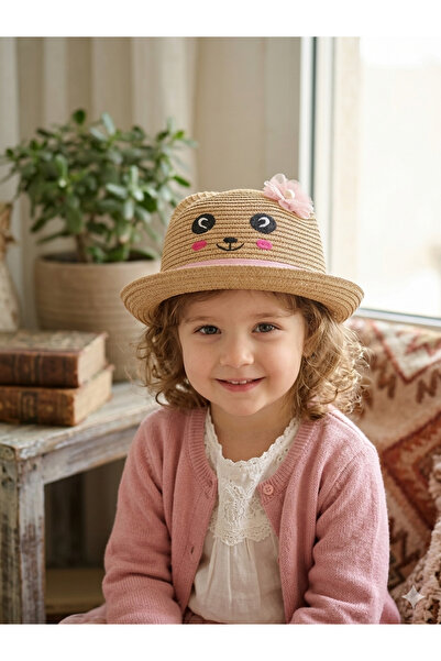 burjalmodah Stylish Children's Hat for Parties and Outings - Straw with Uniqu...