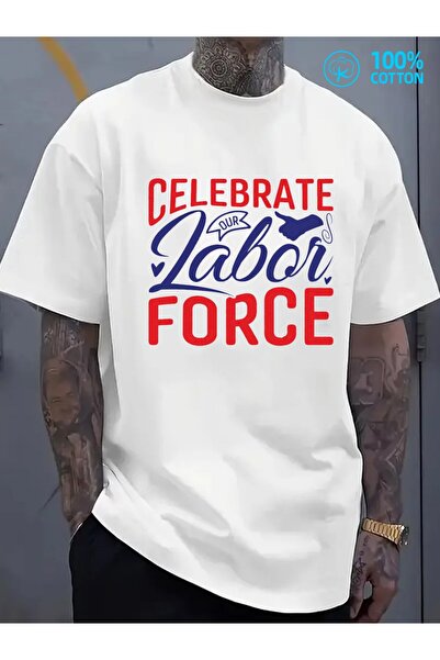 BASEPULSE Labor Celebration Tshirts T-shirts Mens 180G 100% Cotton Cheap Summ...