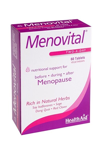 Health Aid Menovital Hormonal Balance, Συμπλήρωμα για την Εμμηνόπαυση, 60tabs