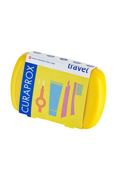 Curaprox Be You Travel Set , Πακέτο Στοματικής Υγιεινής Ταξιδίου, Κίτρινο