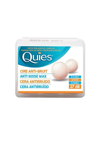 Pharmaq Quies Anti Noise Wax Earplugs Ωτοασπίδες Κεριού, 3ζευγάρια
