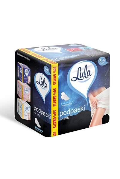 Lula Set 12 pachete absorbante, Lula, Pentru noapte, Antialergic, Fara parfum