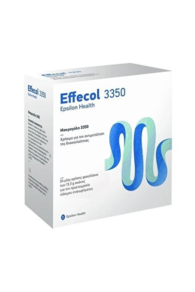 Epsilon Health Effecol 3350 Μακρογόλη για την αντιμετώπιση της δυσκοιλιότητας...