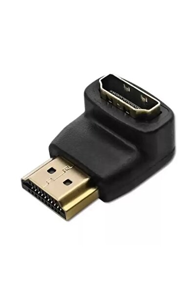 Qoltec HDMI-A tată la HDMI-A mamă 90 de grade °   Adaptor unghiular stânga/dr...