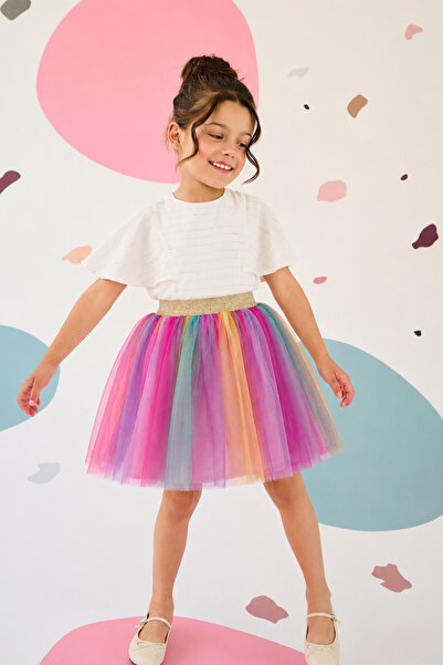 BABY SPORT Girl's Colorful Tulle Tutu Skirt