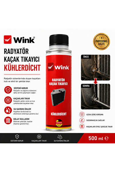 WINK Radyatör Kaçak Tıkayıcı