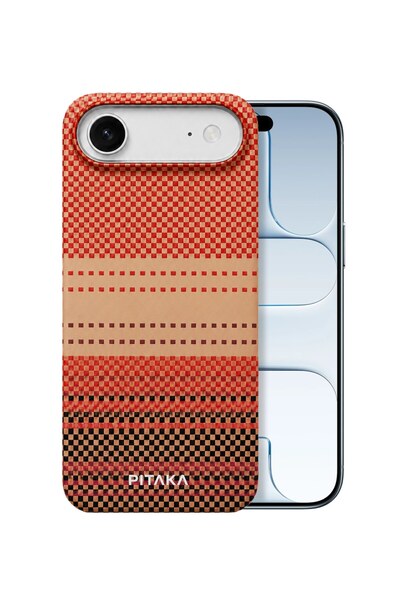 PITAKA Apple iPhone Air 5G 2025 Magnetic Phone Case Made of Aramid Fiber with...