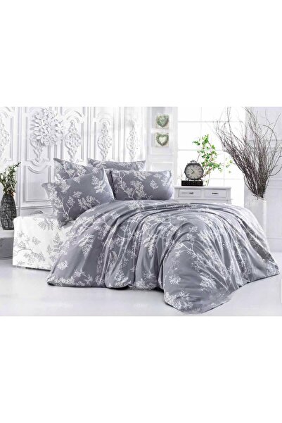 Linea Home ΣΕΤ ΣΕΝΤΟΝΙΑ ΕΜΠΡΙΜΕ ΥΠΕΡΔΙΠΛΑ TREE ΓΚΡΙ ΥΠΕΡΔΙΠΛΟ 220Χ240 LH20622...