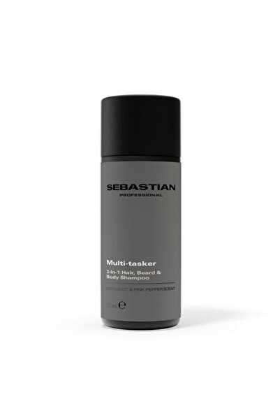 Sebastian Professional Sampon 3 in1 pentru Barbati Par, Corp si Barba - Multi...