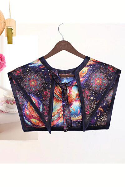 nurfemina Emerald Phoenix Patterned Women's Shoulder Shawl - Mythological Pho...