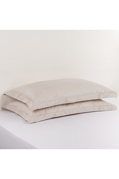 Boutique Blanche 300tc Sateen Pillow case 2pc 50x90cm Perchment