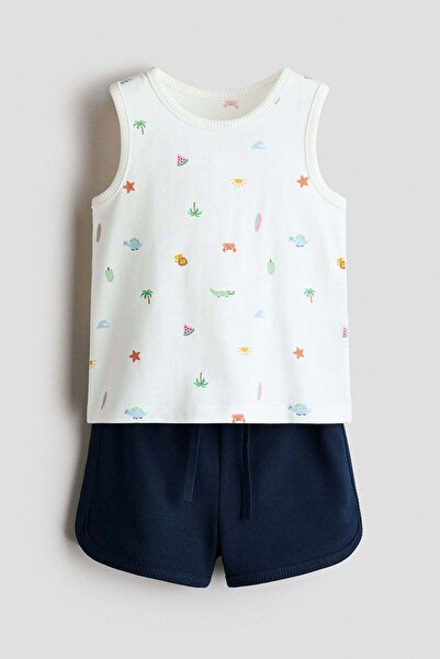 H&M 2-piece cotton set