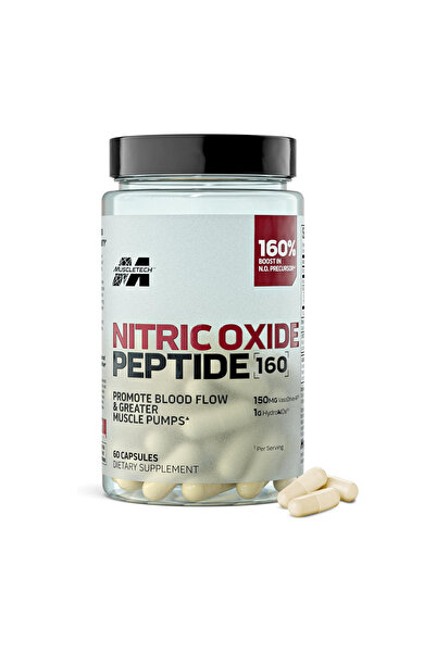 MUSCLETECH Nitric Oxide Peptide 160 60ct US