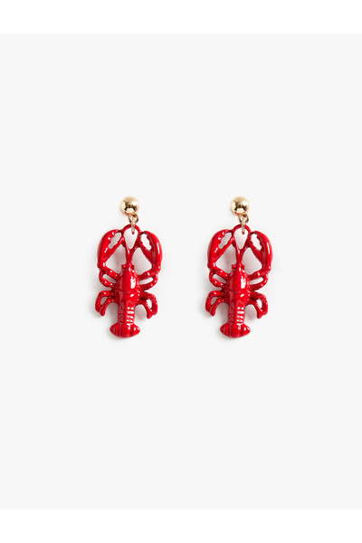 Koton Hanging Lobster Earrings