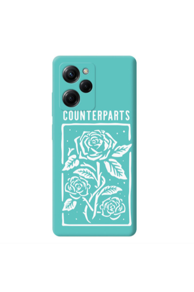 Other Xiaomi Poco X5 Pro Counterparts Turquoise Colored Silicone TPU Θήκη