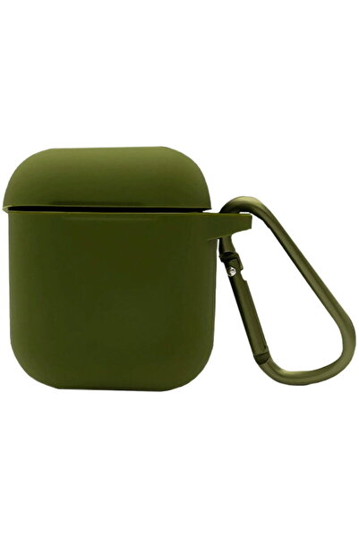 BLUEO Husa AirPods 1, Liquid Silicone, Verde