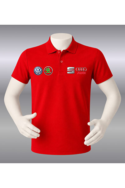 dafri Wag Printed Polo Collar Cotton Custom T-Shirt