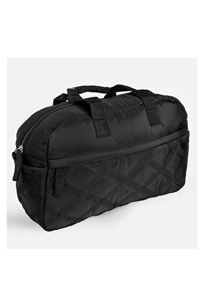 OEM Geanta de voiaj incapatoare, negru, 28L, matlasata, cu buzunare, pentru c...
