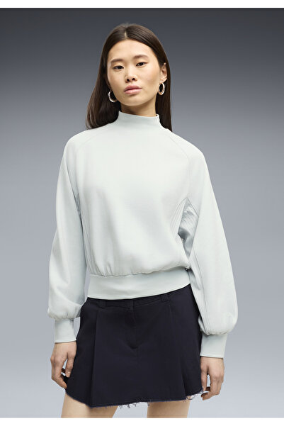 Puma HER Relaxed Crew Sweatshirt mit Stehkragen