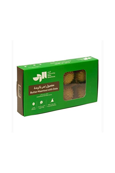 Saudia Date Paste with Butter, Sweetened with Date Syrup, 240g, 8 Pieces, Rah...