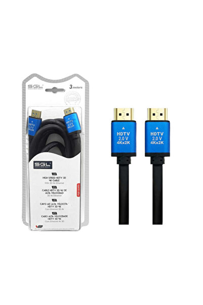 sgl Καλώδιο HDMI - 1594-3D-4K - Male/Male - 3m - 094809