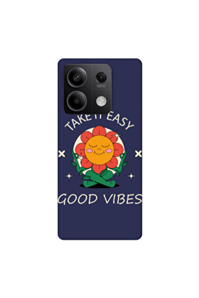 Other Xiaomi Redmi Note 13 5G Take It Easy Dark blue Colored Silicone TPU Θήκη