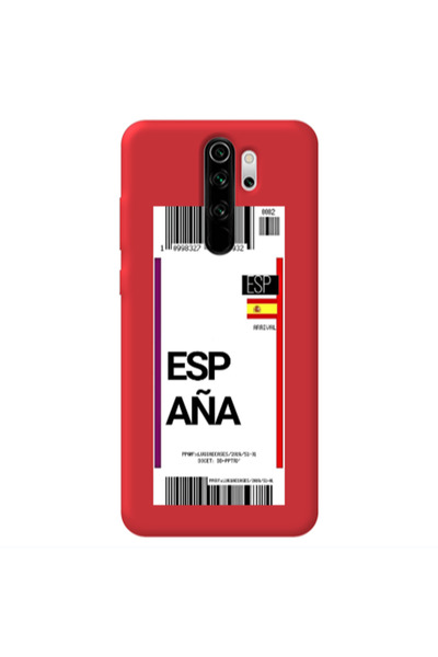 Other Xiaomi Redmi Note 8 Pro Espana Arrival Red Colored Silicone TPU Θήκη