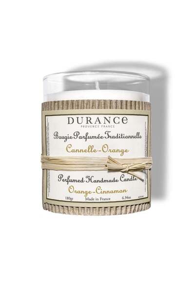 DURANCE Cinnamon Orange - Handmade Scented Candle 180 gr.