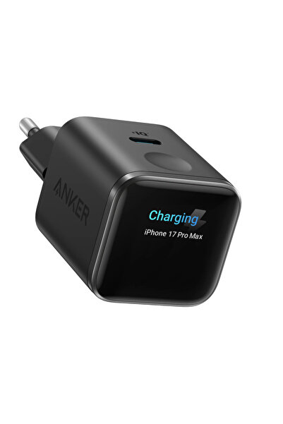Anker Încărcător USB-C Nano Smart Display 45W, Negru